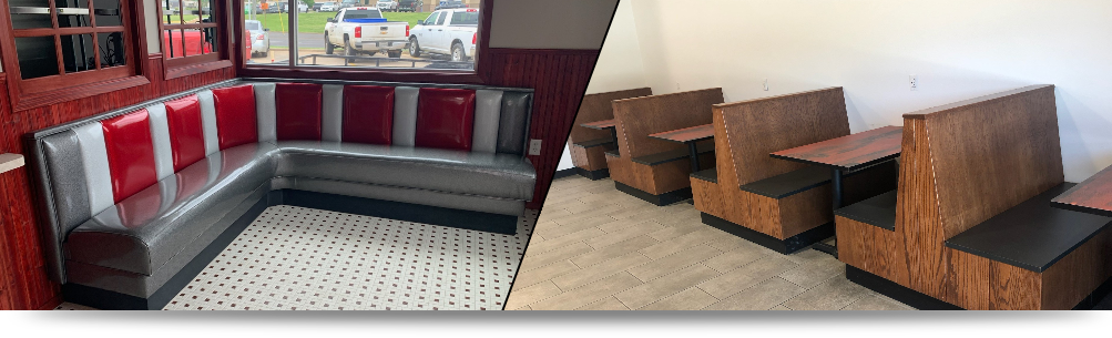 Custom Restaurant Banquette Booths: Design and Manufacturing Services –  TableBaseDepot